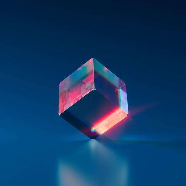 image of a 3d cube